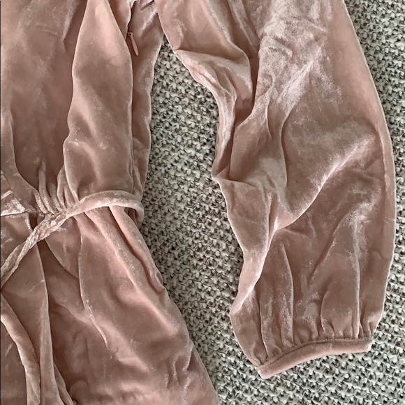 J. Crew | Velvet Faux-wrap Top - Picture 4 of 5